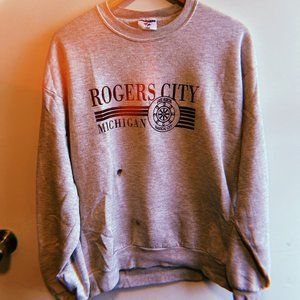 Rogers City Michigan Crewneck